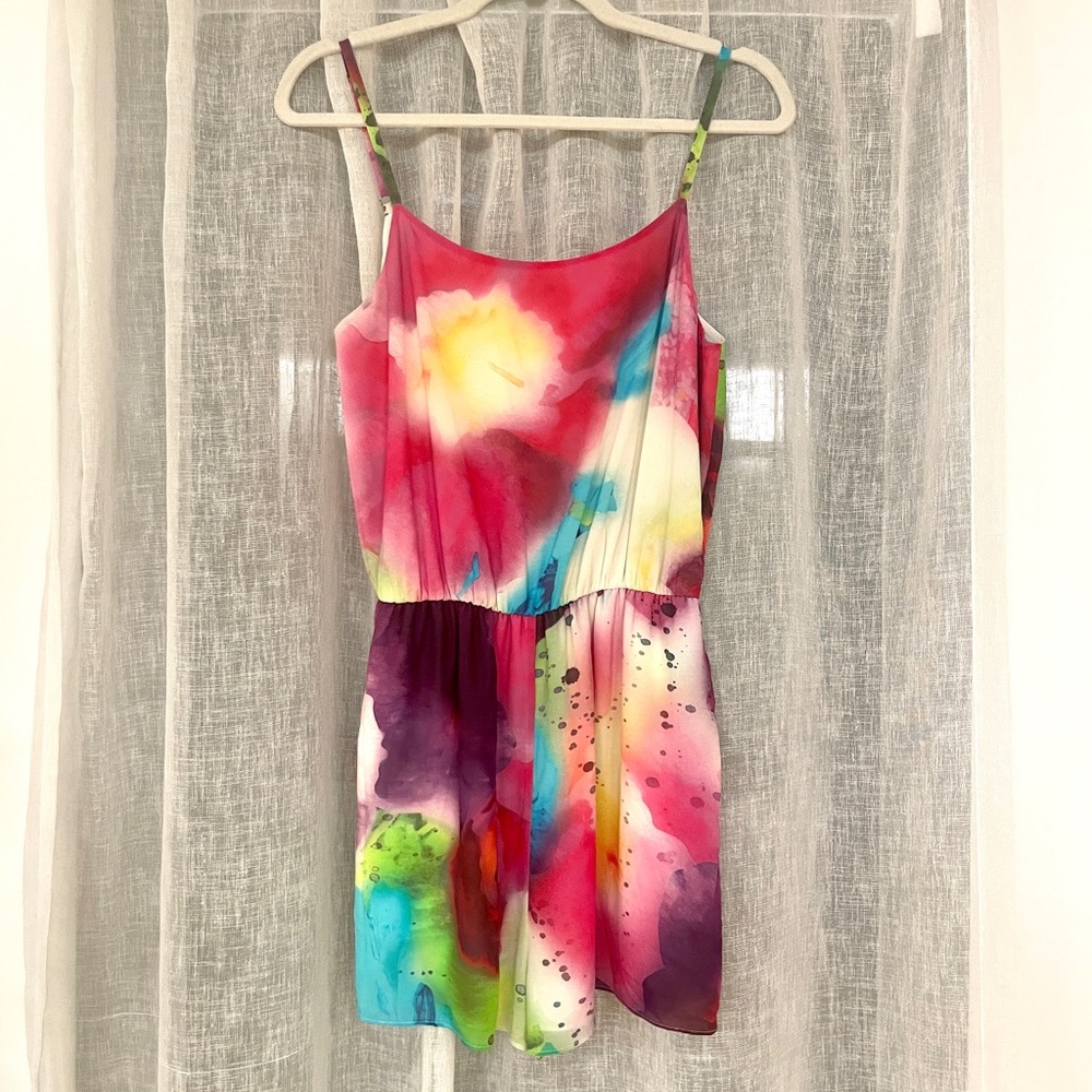 Alice & Olivia Tie Dye Romper